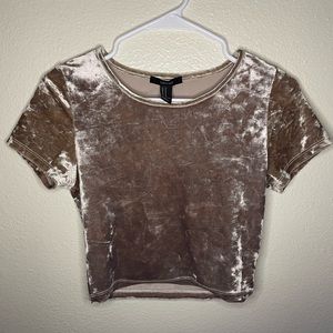 Forever 21 || SIZE M (RUNS SMALL) || Velvet Rose Gold